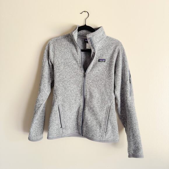 Patagonia Grey Better Sweater Full Zip Fleece Jacket - Small - Picture 1 of 8